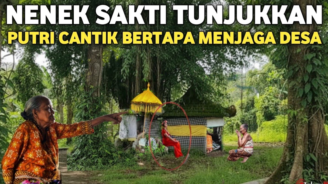 Merinding !! Nenek Sakti Tunjukkan Putri Cantik Bertapa Di Yakini Masih Hidup