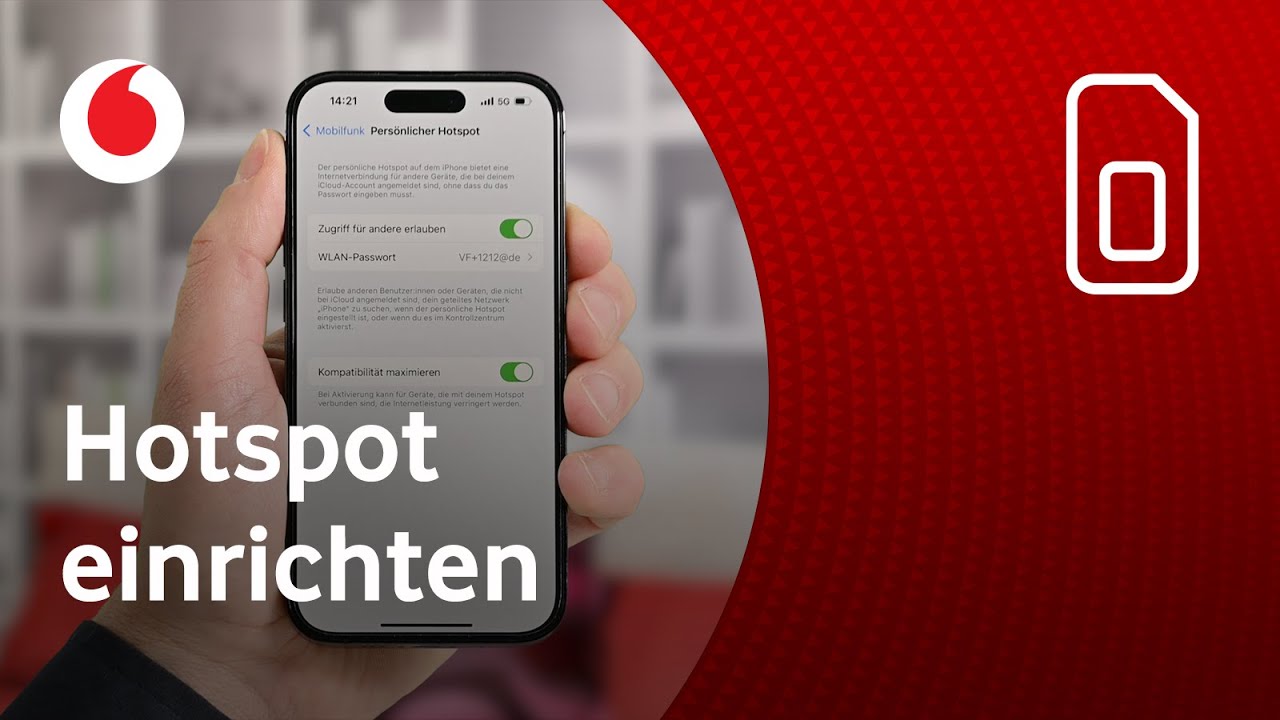Hotspot einrichten: iPhone oder iPad