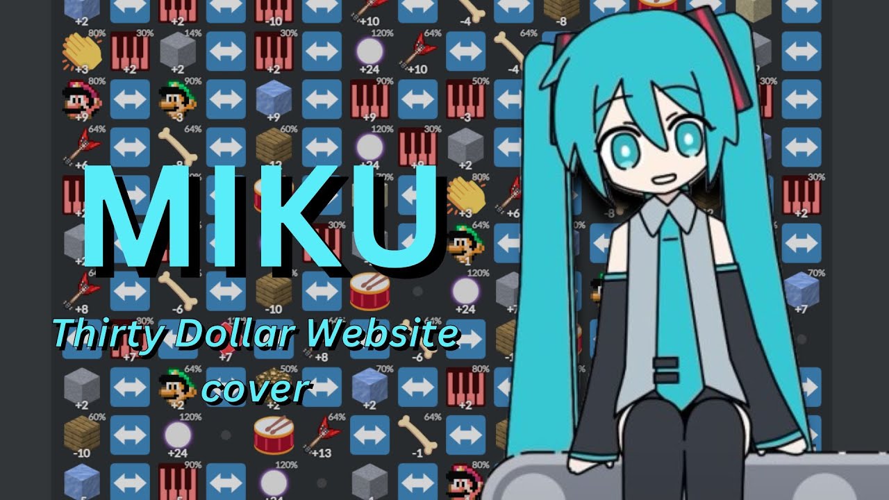 Miku (oo ee oo) - Anamanaguchi ft. Hatsune Miku [30 Dollar Website Cover]
