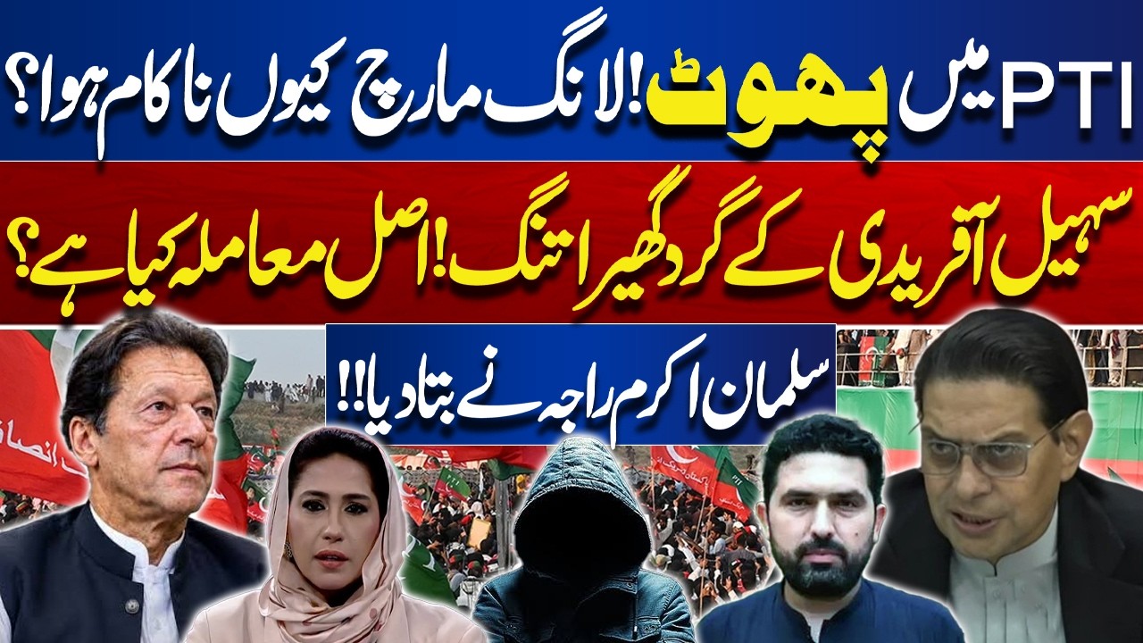 PTI in Crisis | Why Did the Long March Fail? | Salman Akram Raja Reveals the Real Story