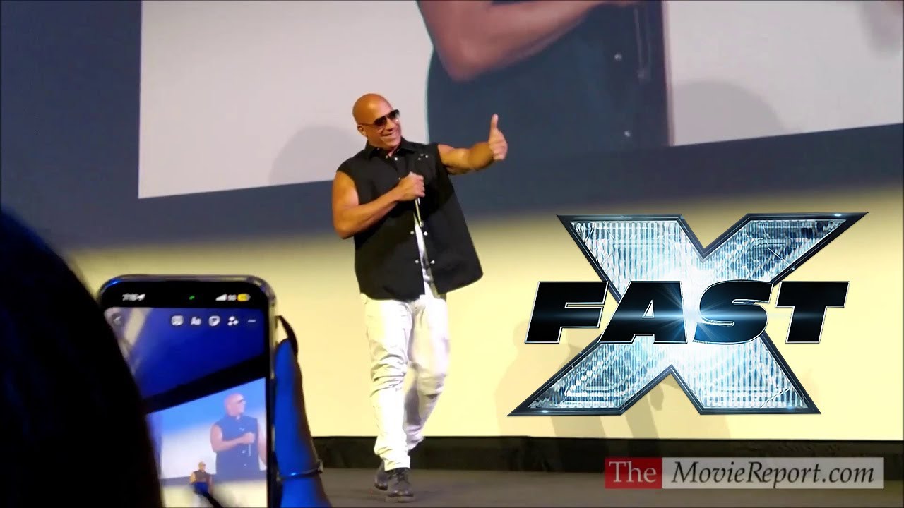 FAST X trailer launch Vin Diesel, Michelle Rodriguez, Ludacris, Tyrese, Sung Kang - February 9, 2023