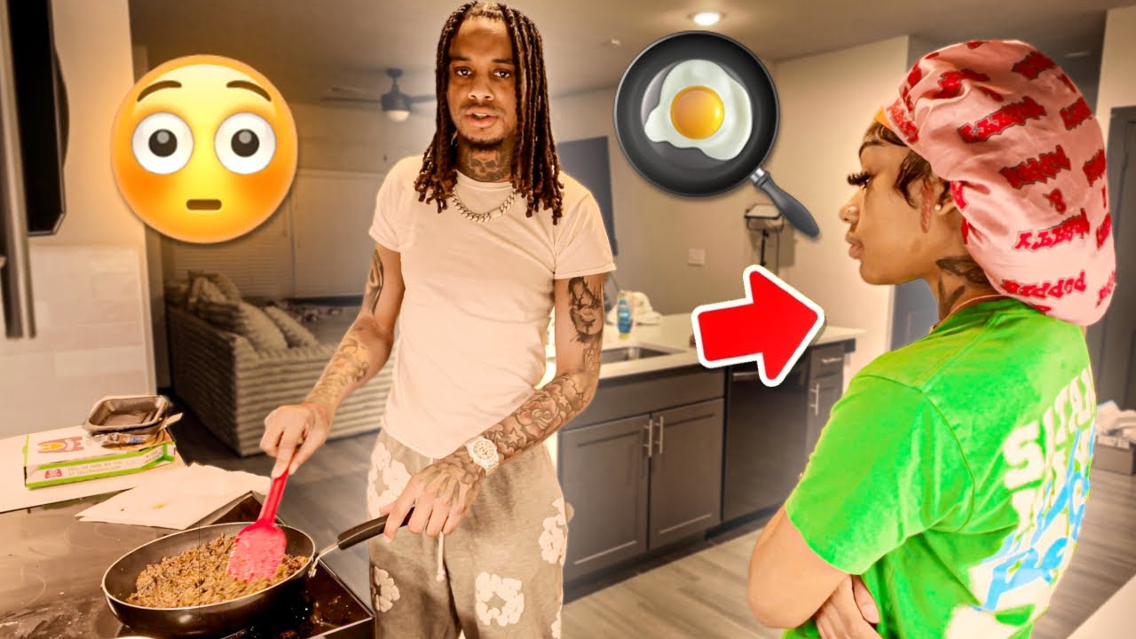 COOKING WITH CARENA I CANT BELIEVE SHE TOLD ME THIS IM HURT...😳