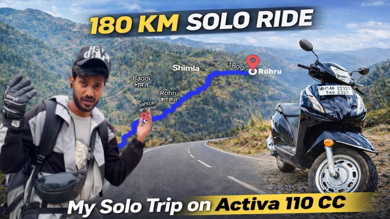 Activa 110 CC Solo Trip | Kam Budget Mein Badi Adventure