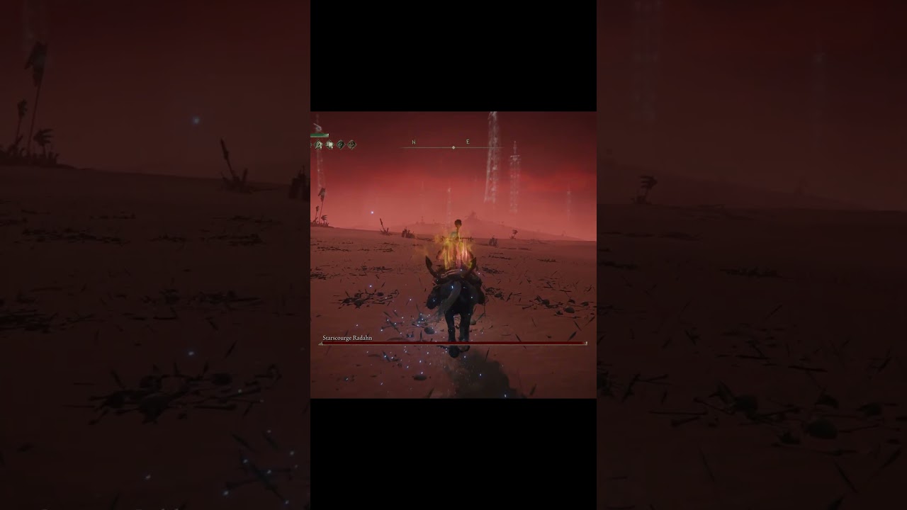 one shot starscourge radahn #eldenring #oneshot #bossfight #starscourgeradahn #radahn