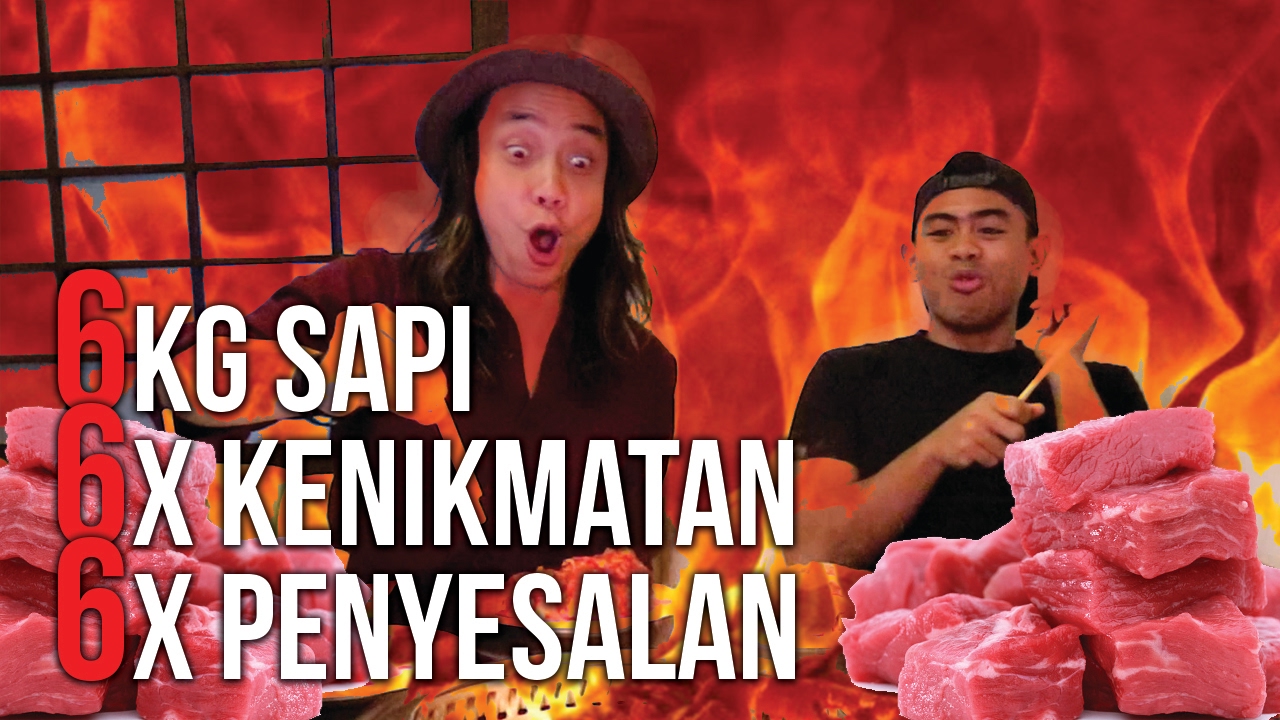 GILAA!!!! 6 Kg DAGING SAPI ABIS!!!! HANAMASA RUGI  | Ayo Makan | GERRY GIRIANZA ft. TANBOYKUN