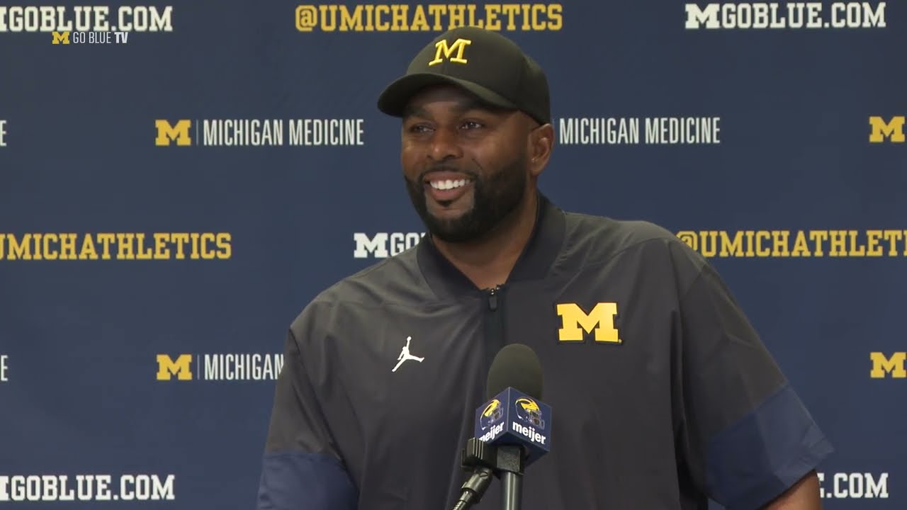 Football Press Conference: Sherrone Moore (Sept. 1)