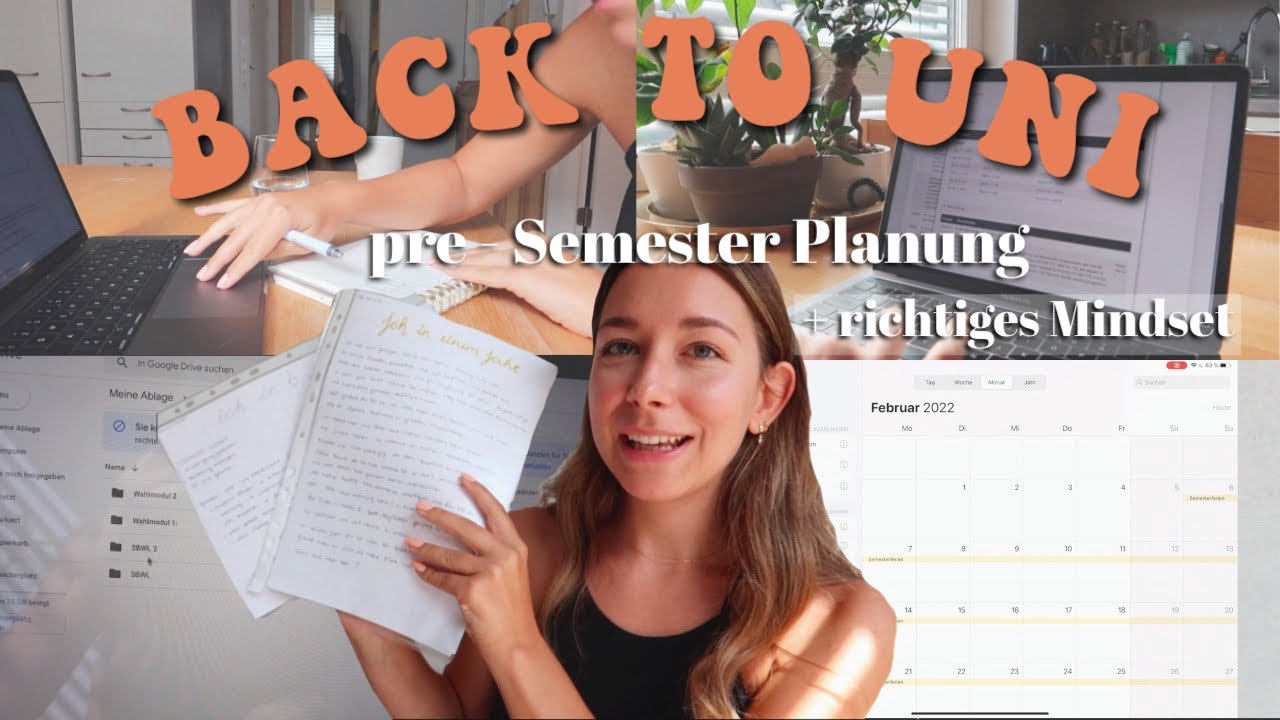 BACK TO UNI EP. 2 - so bereite ich mich vor // meine Uni Kurse,Kalender, Speicherung, Mindset, Mails