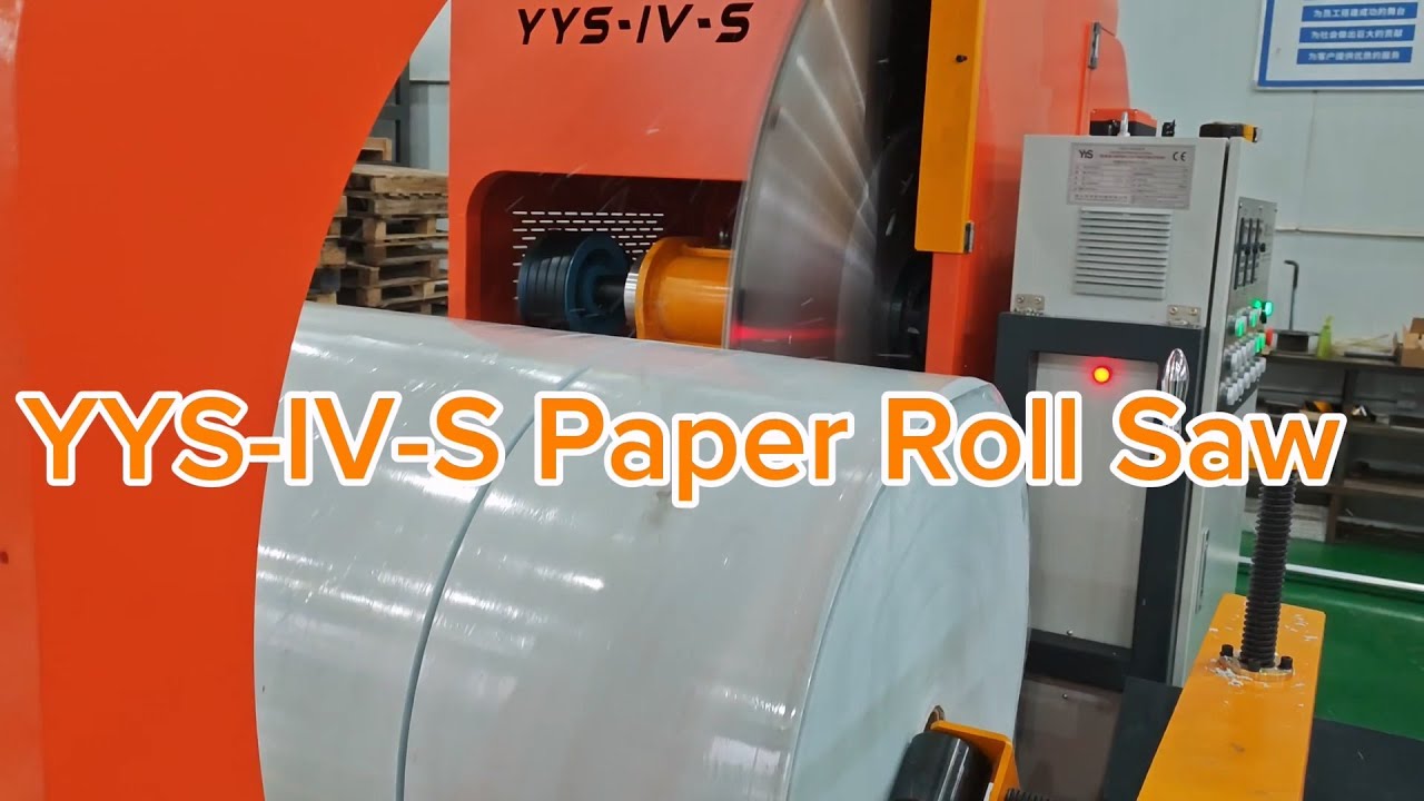 YYS-IV-S Paper Roll Saw Cutting Vulcanized Fiber