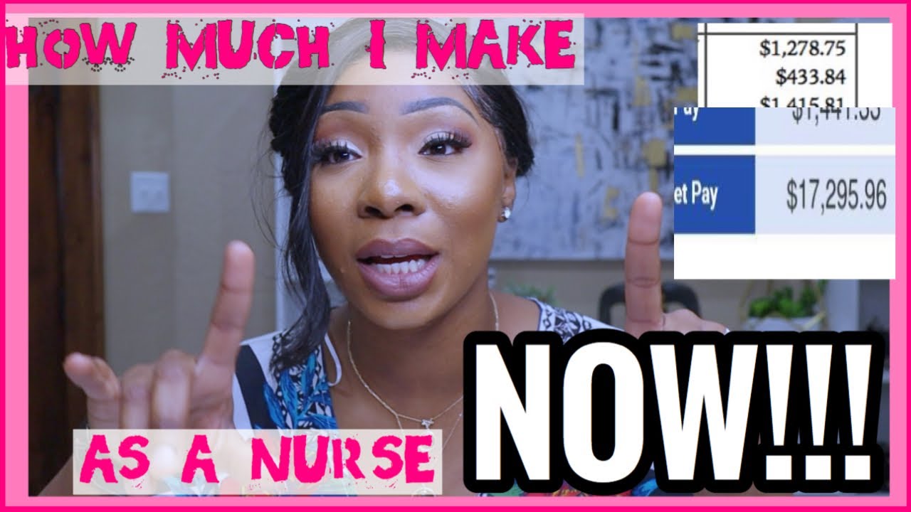 HOW MUCH I MAKE AS A NURSE || 7YRS IN ER NURSING  || SHOWING MY PAYSTUB || FT KLAIYI HAIR ||