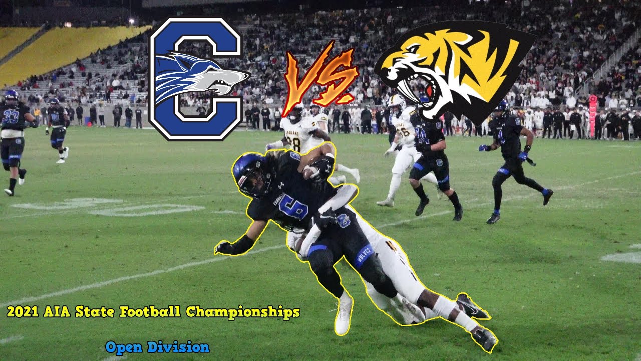 The 2021 Arizona Open Division State Football Championship was Crazy! (Chandler vs Saguaro 2021)