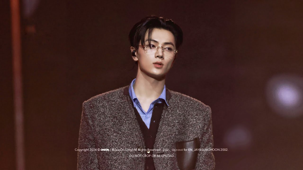 [4K] 🎥 241220 KBS 가요대축제 ENHYPEN 제이 JAY FANCAM-길(Road) 직캠