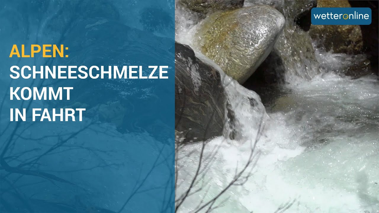 Schneeschmelze in den Alpen (02.06.2021)