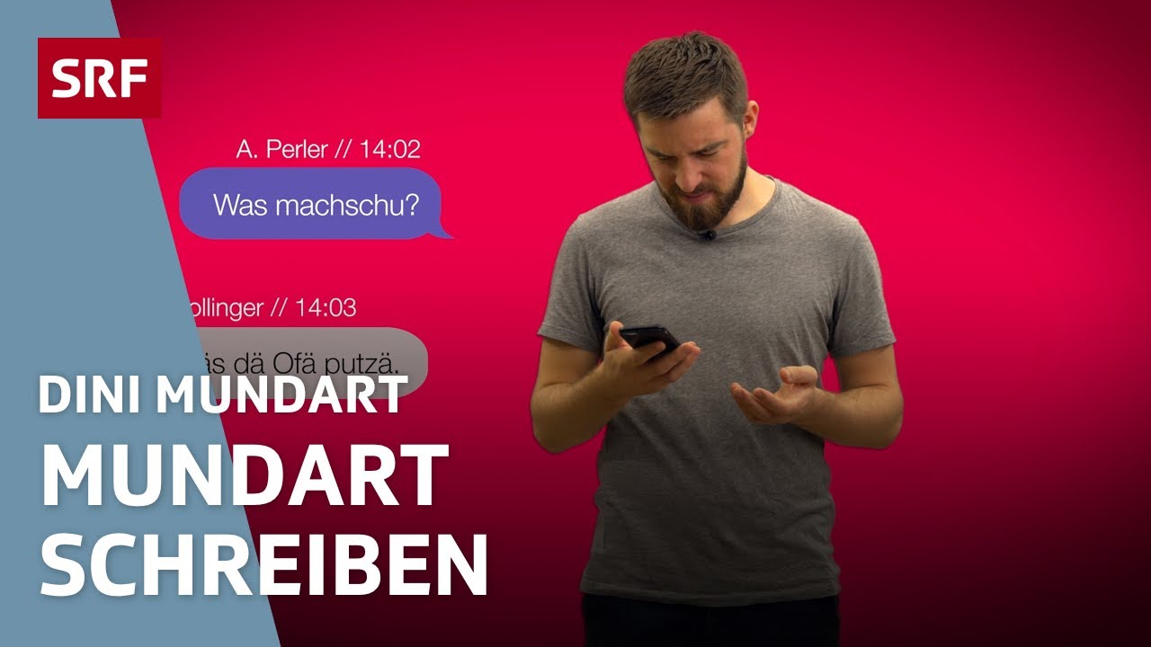 Dialekte schreiben – wie wir uns auf Schweizerdeutsch Nachrichten texten | Dini Mundart | SRF Wissen