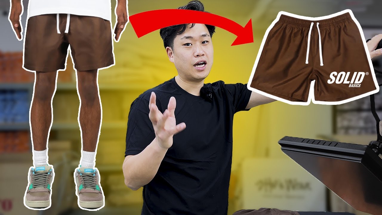 How to Print on Nylon Shorts with a Heat Press