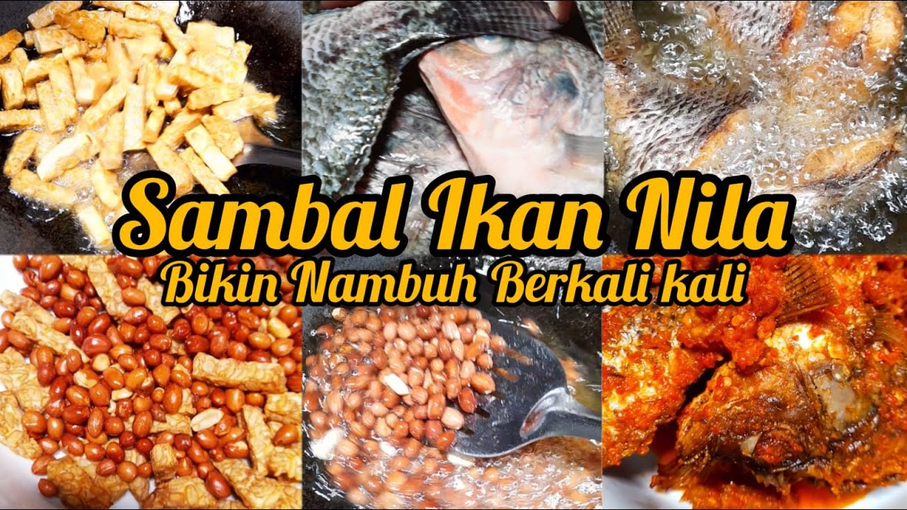 Sambal Ikan Nila Bikin Nambuh Berkali kali