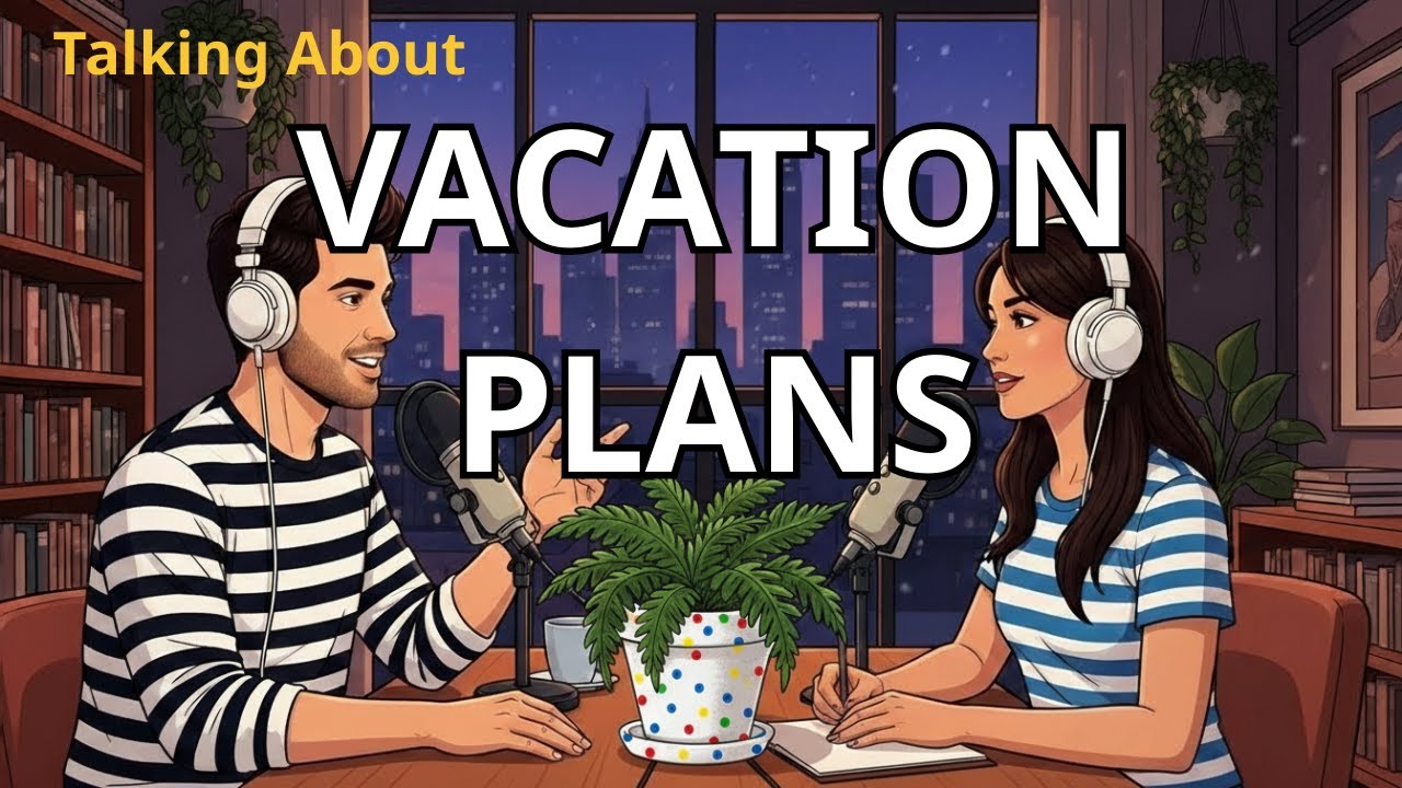 Master English Conversations: How to Talk About Vacation Plans in English | English Podcast Episode