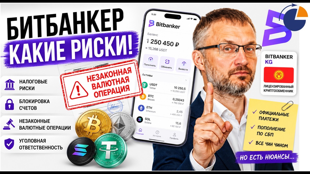 BITBANKER: CONVENIENT. BUT THERE ARE RISKS. Tax and Currency!