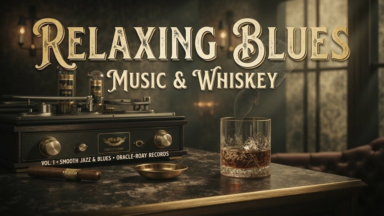Relaxing Blues Music & Bar Jazz Music ~ Smooth Blues Mix For A Relaxing Late Night Jazz Session