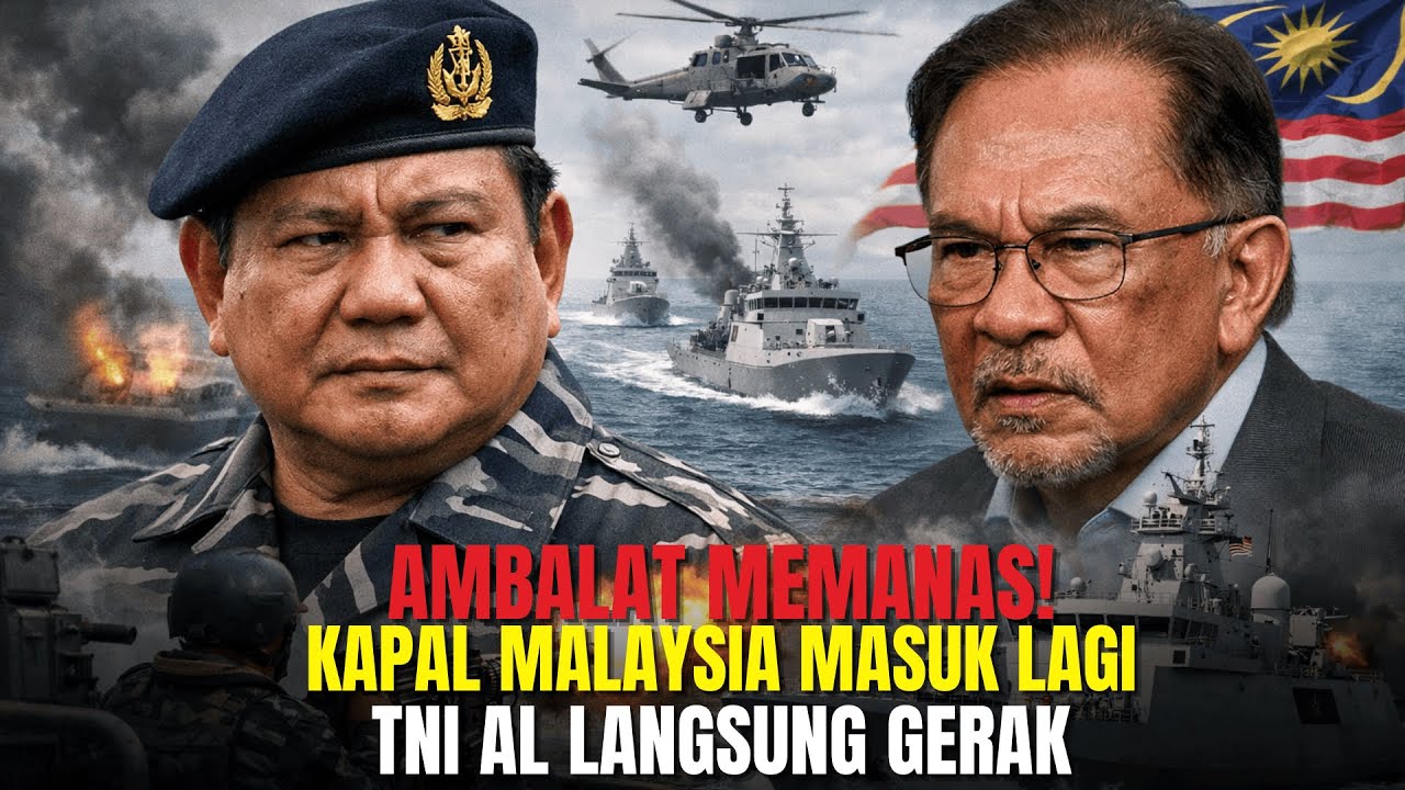 Ambalat Memanas! Kapal Malaysia Kembali Masuk, TN