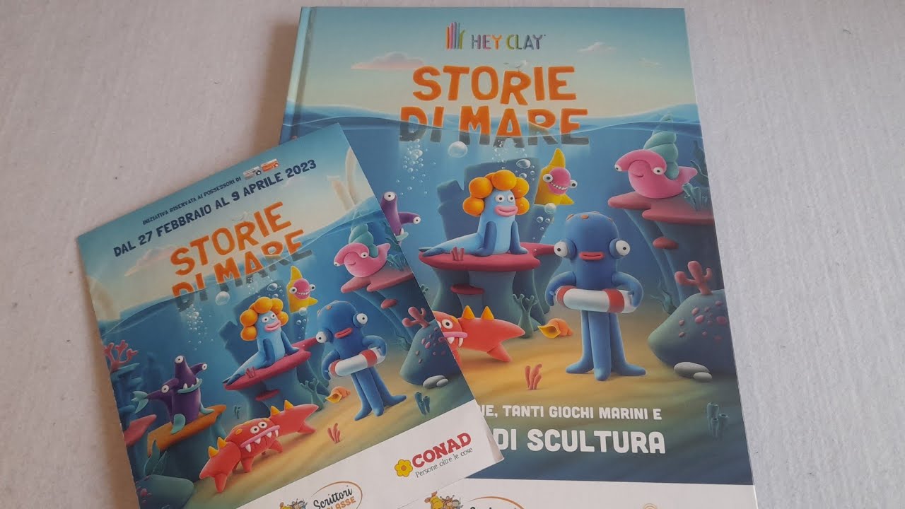 Storie di Mare 12 emozionanti storie - Conad/Hey Clay