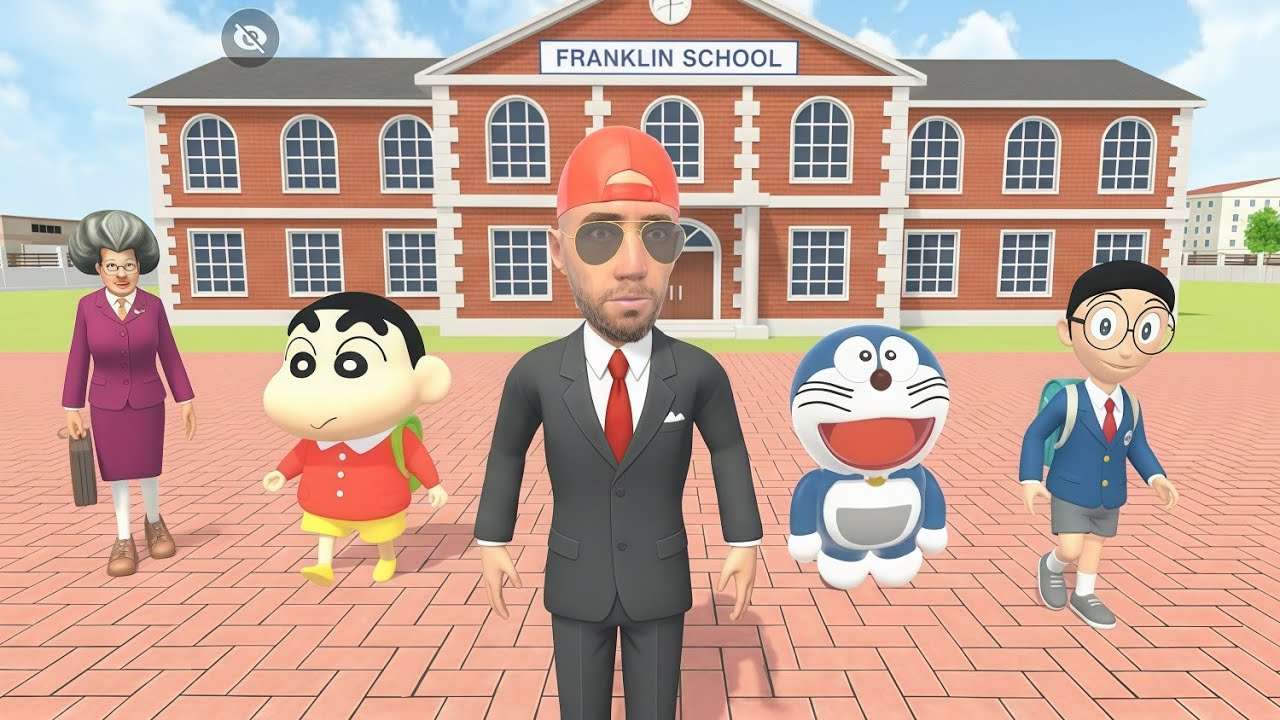 Franklin Ne Khola Apna Khud Ka School 😱 Admission Lene Aaye ? | Indian Theft Auto Simulator