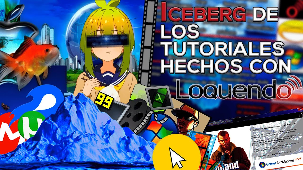 EL ICEBERG DE LOS TUTORIALES HECHOS CON LOQUENDO