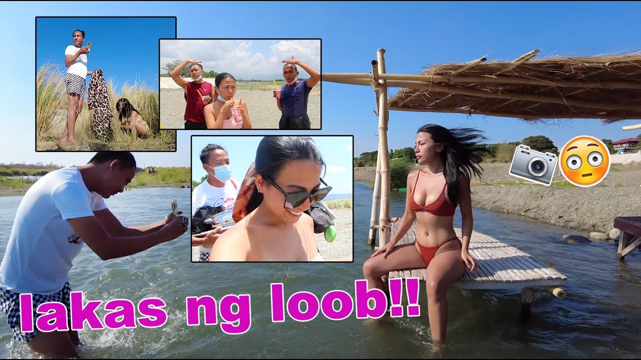 VLOG: NAG BIKINI PHOTOSHOOT AKO SA ILOG AT TALAHIBAN (STRUGGLE IS REAL HAHA)