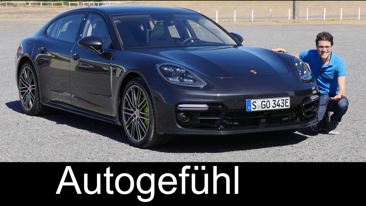 Porsche Panamera FULL REVIEW Hybrid Executive test driven 2017/2018 new neu - Autogefühl