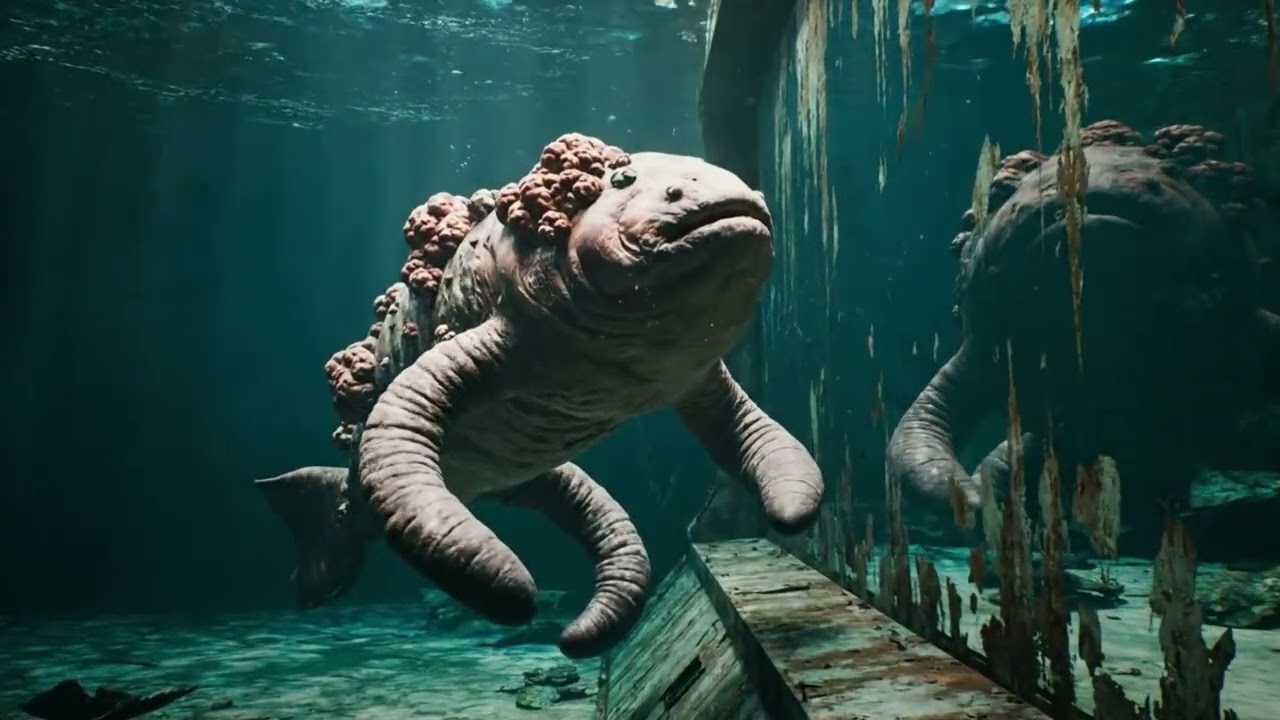 Abandoned Aquarium: 100 Years of Mutation | 100年放置された水族館：独自の進化