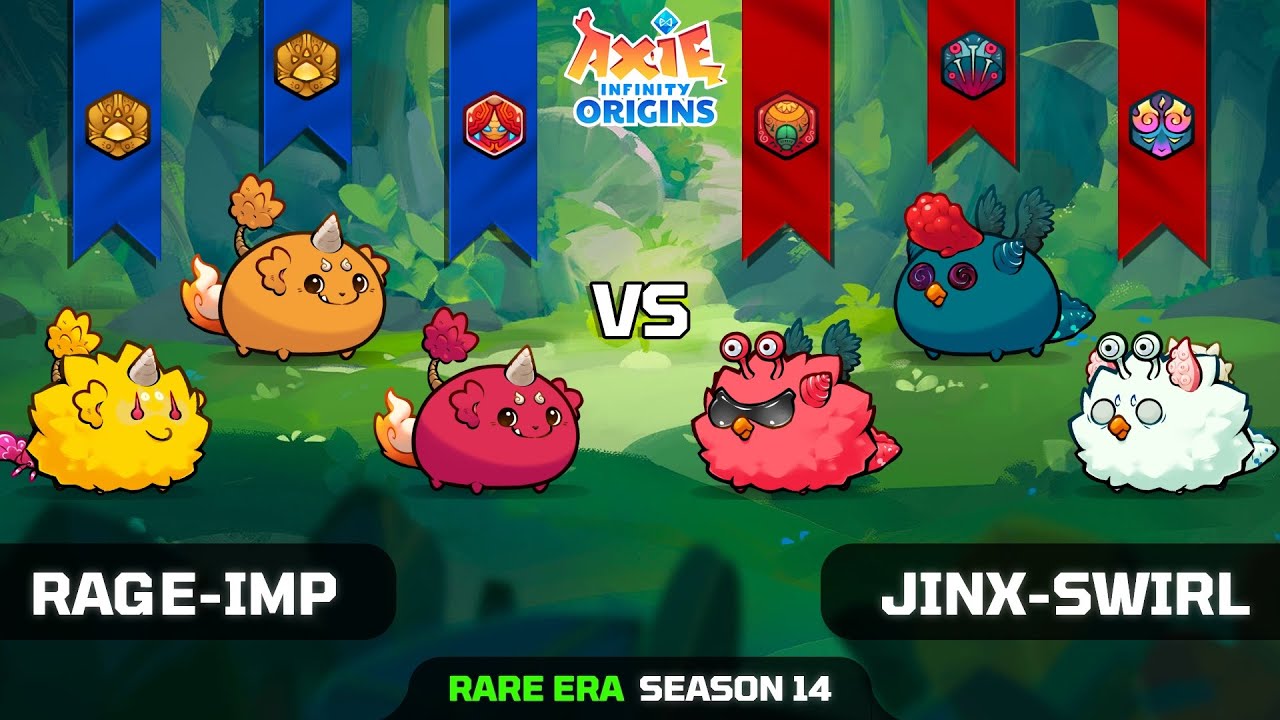 RAGE-IMP vs JINX-SWIRL | SEASON 14 | AXIE INFINITY ORIGINS