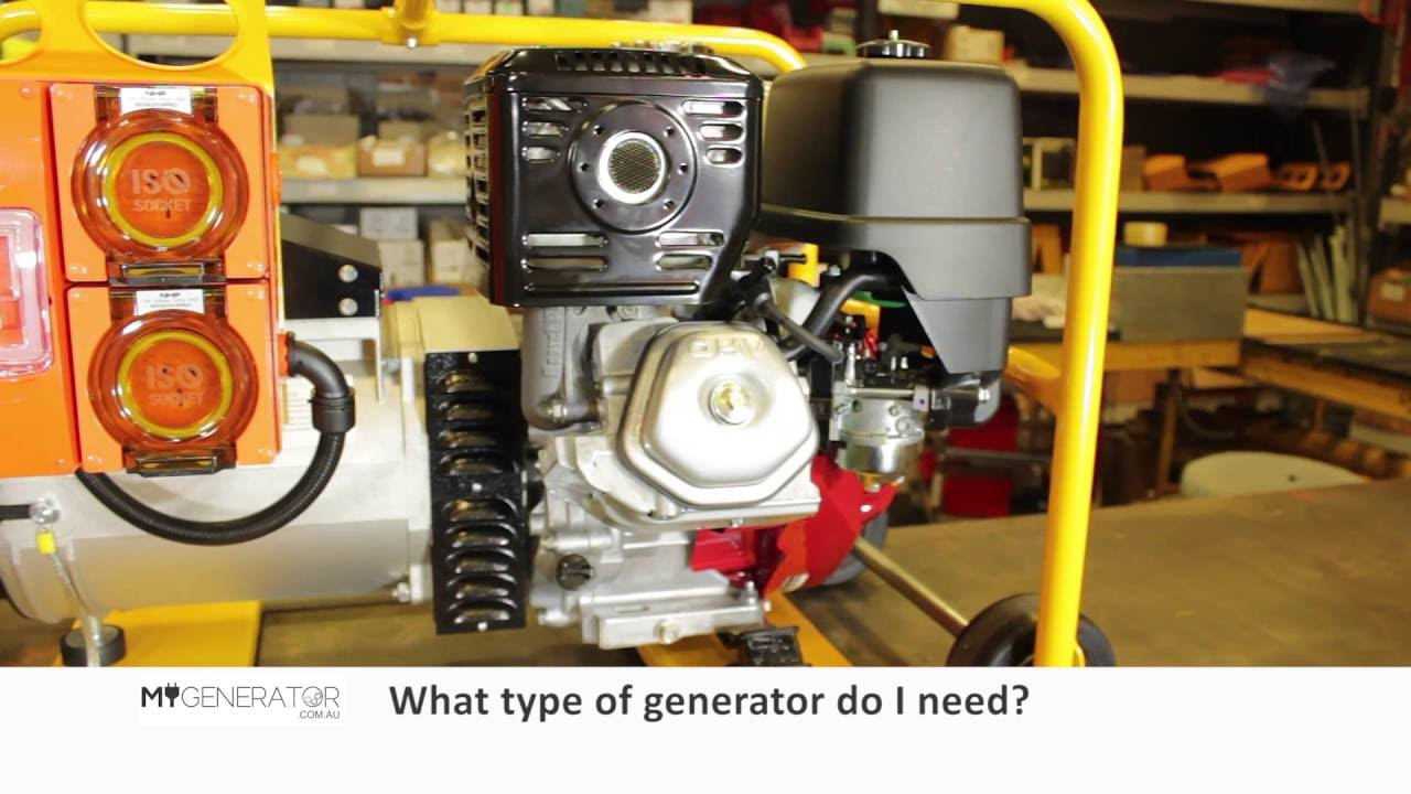 What Type of Generator Do I Need?