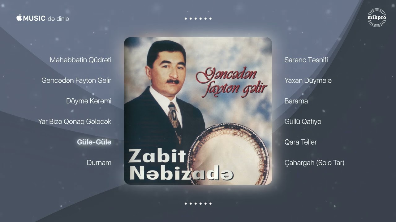Zabit Nəbizadə — Gülə-Gülə (Rəsmi Audio)