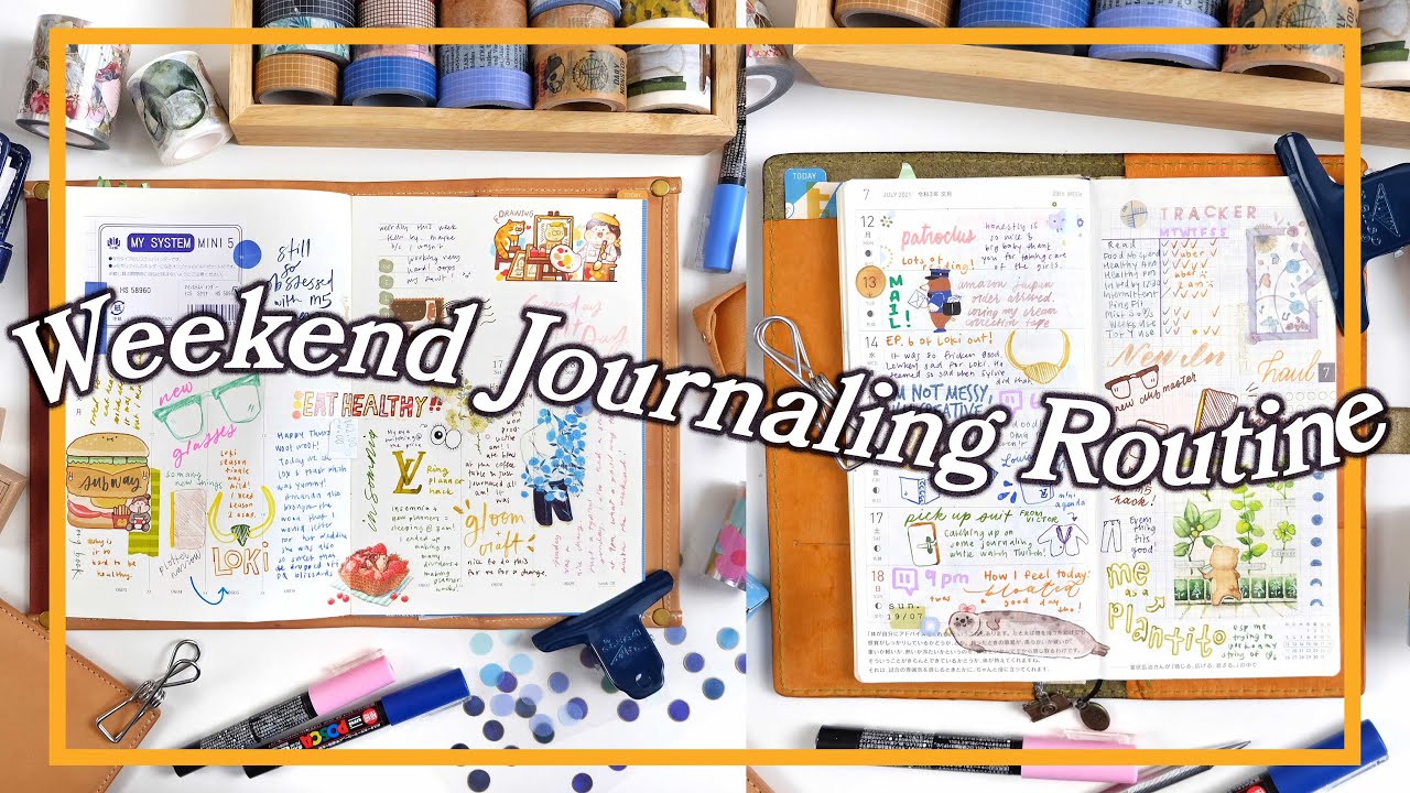 Weekend Journaling Routine 📓How I Catch-Up in my Journals