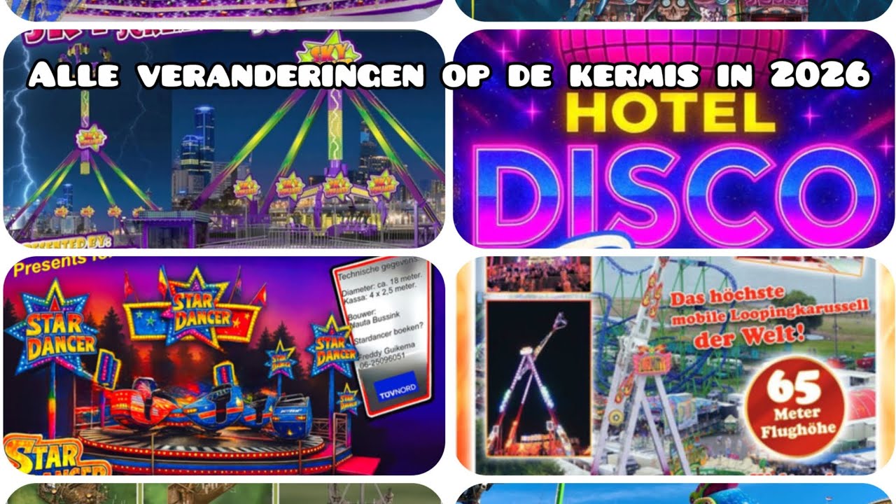 Alle veranderingen op de kermis in 2026
