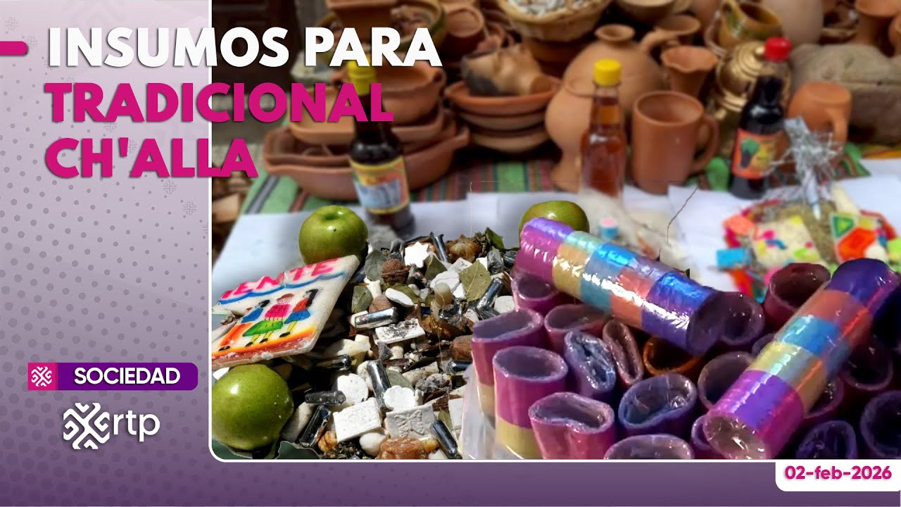 Insumos para la Ch’alla ya están a la venta