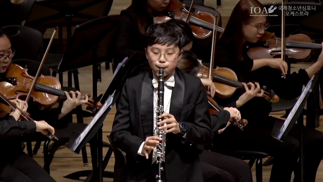 J.  Stamitz  Clarinet Concerto in B flat Major 1악장 - 조병운 클라리넷 협연 - 2019 국제 청소년 심포니 오케스트라 8회 정기연주회
