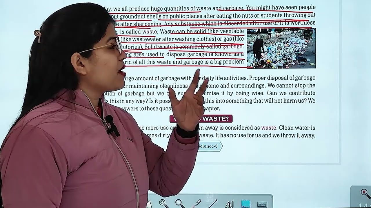 JPEN BOOKS | SCIENCE-6 | CH-16 : WASTE MANAGEMENT :GARBAGE IN, GARBAGE OUT