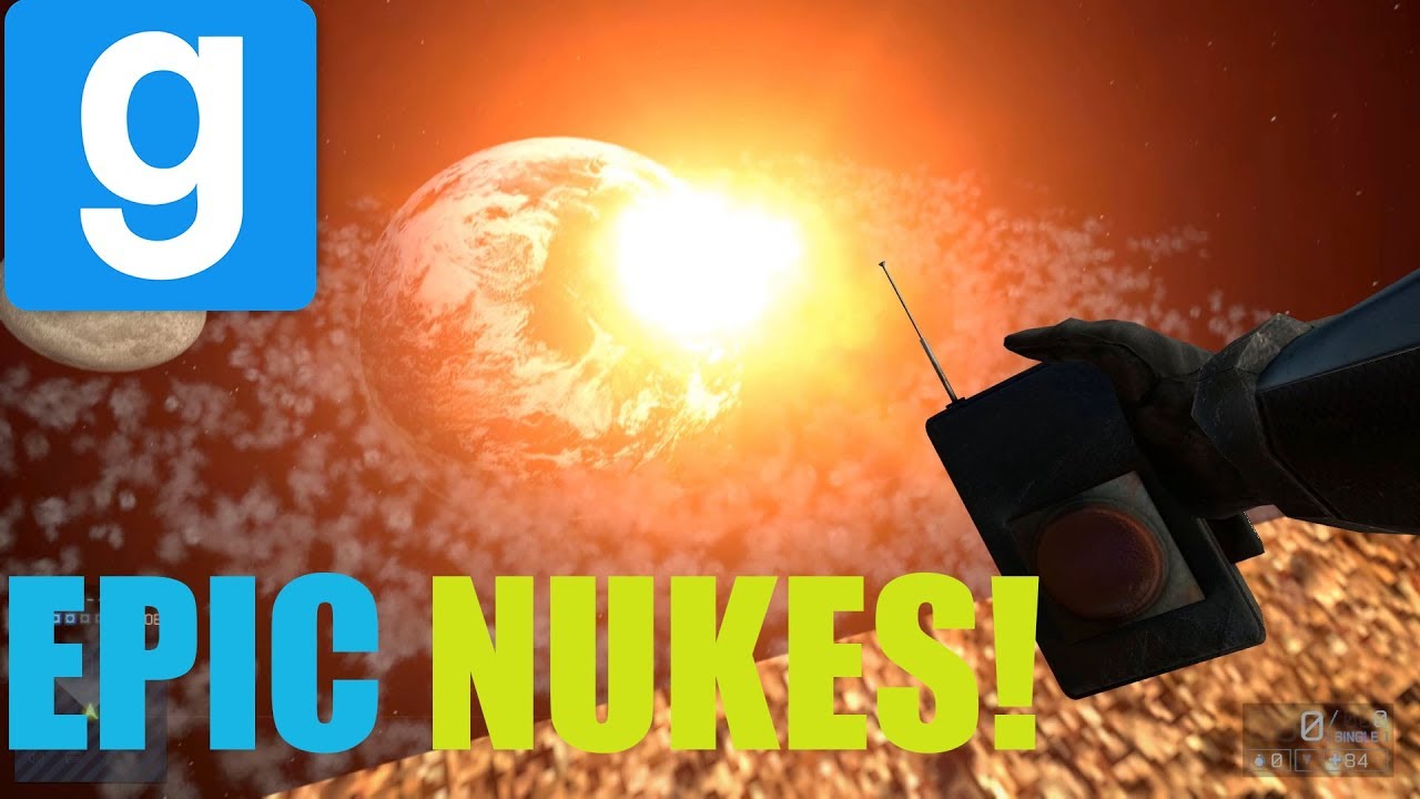 EPIC NUCLEAR EXPLOSIONS IN GMOD!(Garry's Mod)