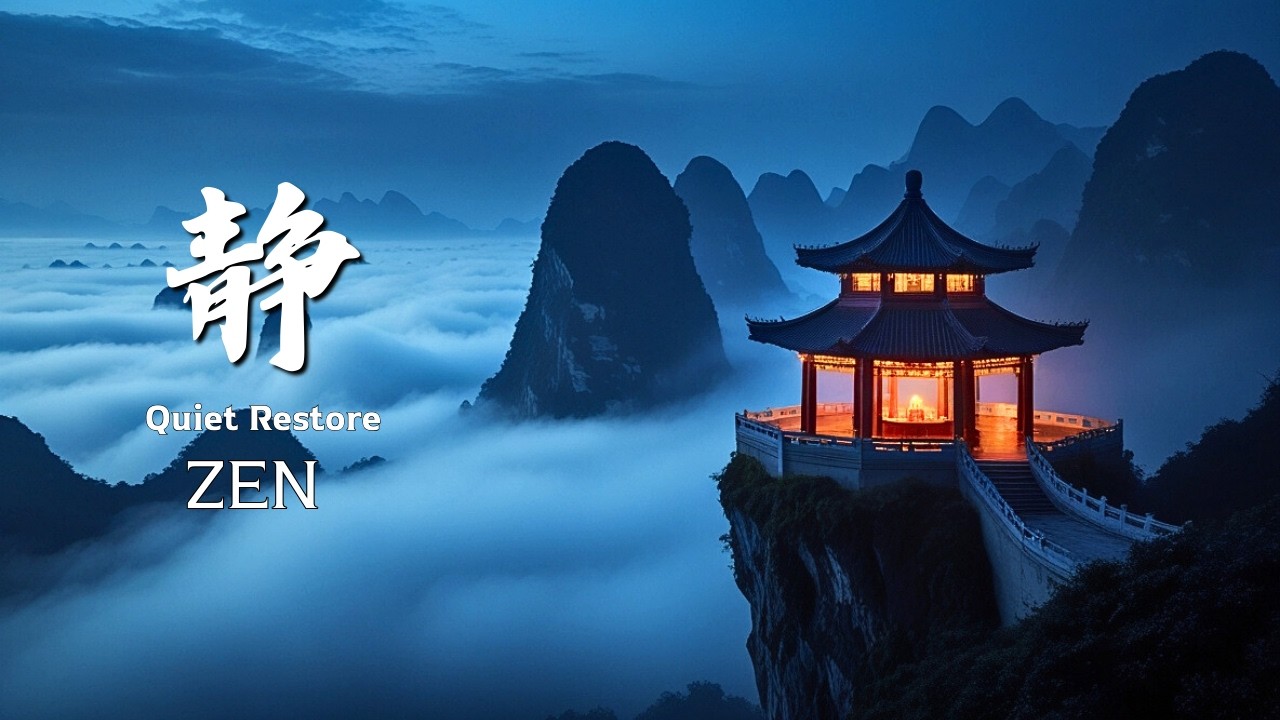 Quiet Sanctuary 释然 – 1 Hour Chinese Zen Meditation Music | Guqin & Erhu (Sleep, Relaxing, Healing)