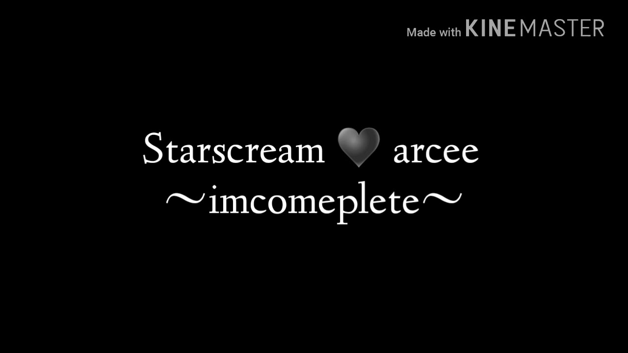 Starscream arcee ~ incomeplete ~♥♡