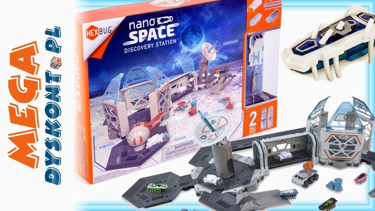 Hexbug NANO Space &bull; Stacja badawcza & Stacja treningowa