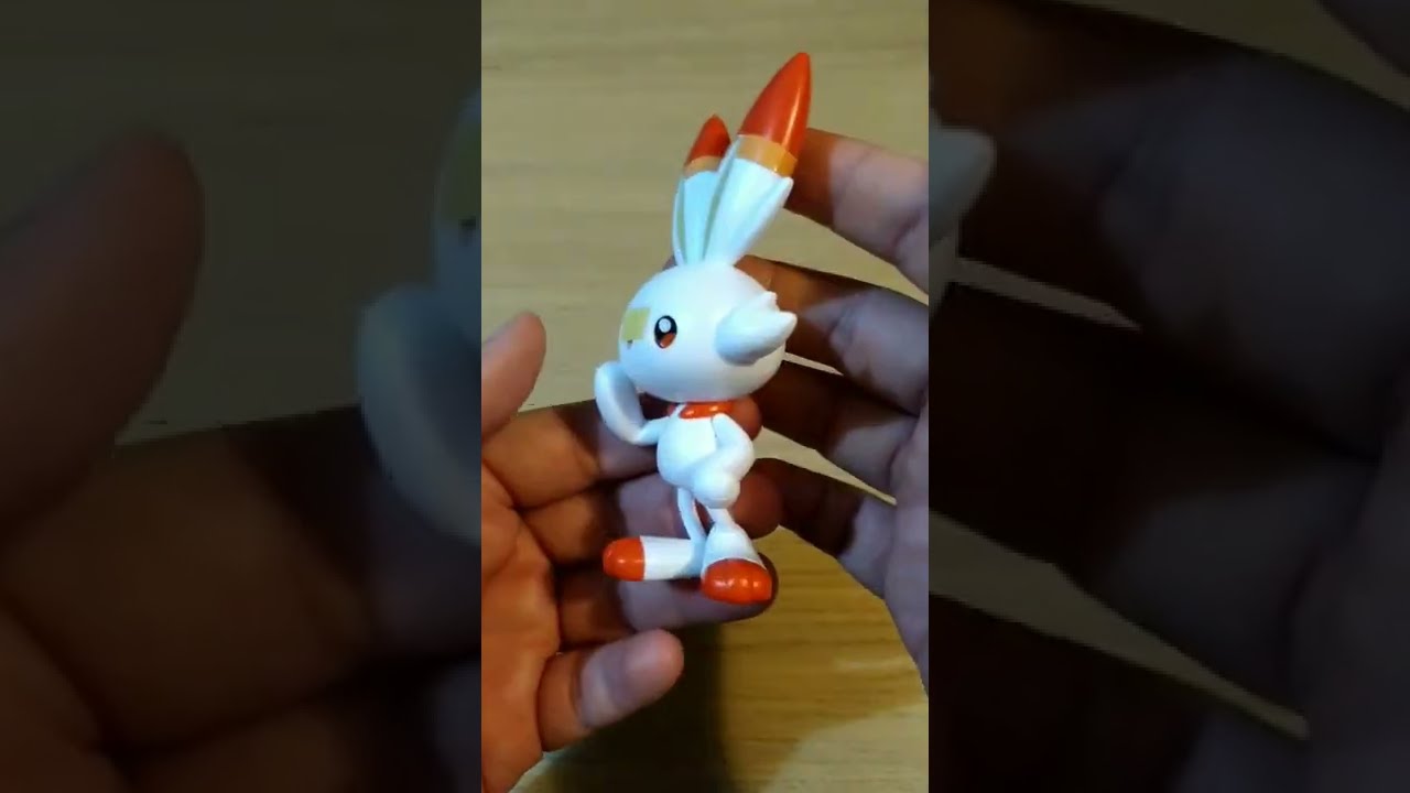 Pokemon Plamo Scorbunny (Assembly) #shorts