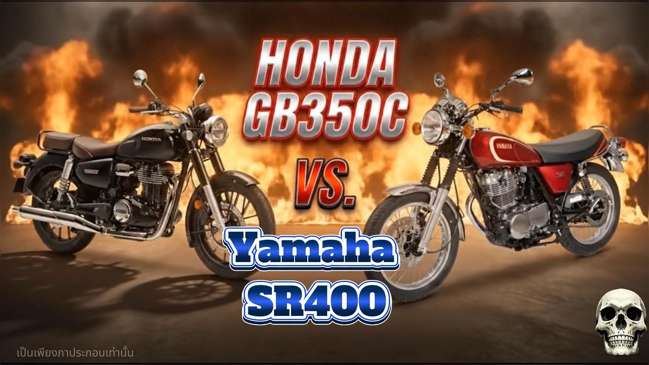 Honda GB350C vs Yamaha SR400 Final Edition  หล่อคนละแบบ แต่เจ็บคนละจุด รีวิวแน่น