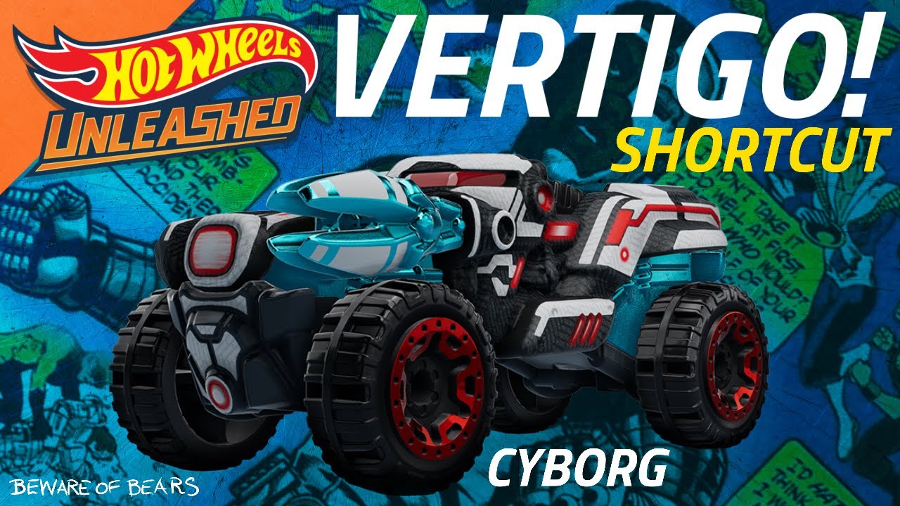 Vertigo! Shortcut + Cyborg | Hot Wheels Unleashed