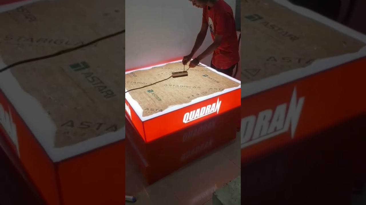 Jasa Pembuatan Neon Box Acrylic Display Depok | 0896-6938-0149