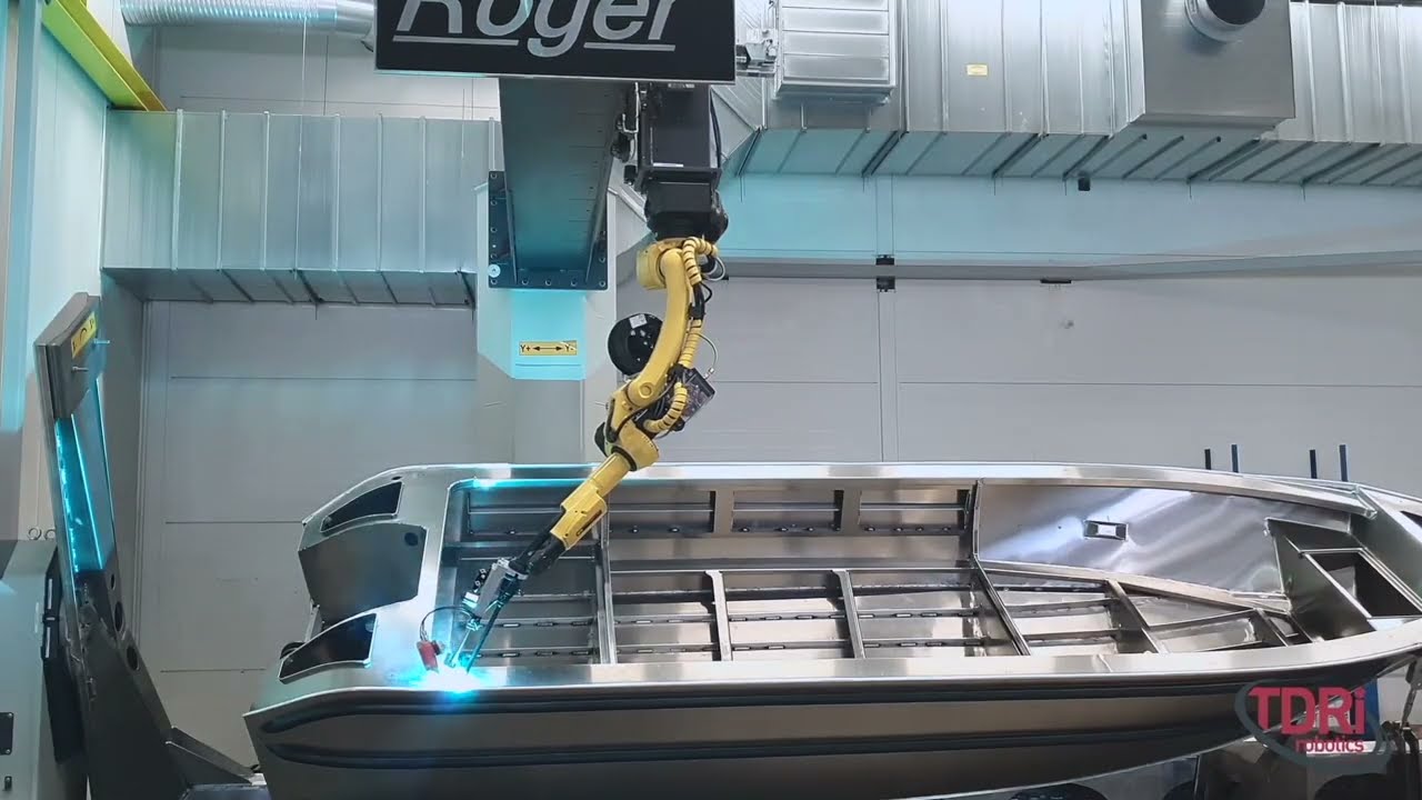 Arronet Case Study: High-Mix Robotic Welding of Aluminium Boats