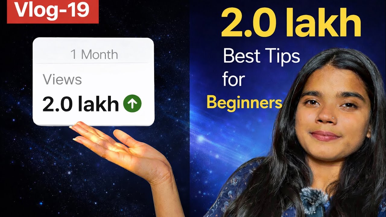 2.0 Lakh Views 1 Month | Best Tips For Beginners watch now 😱| ￼