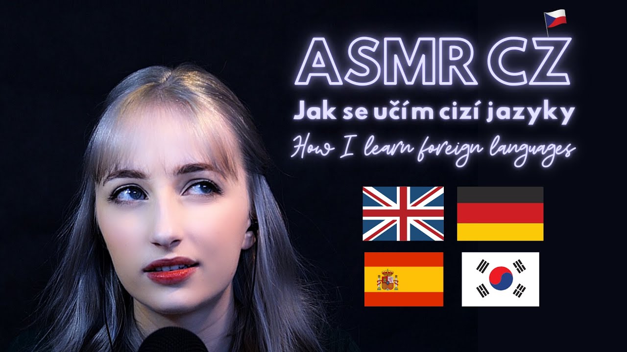ASMR CZ│Jak jsem se naučila anglicky (a další cizí jazyky)