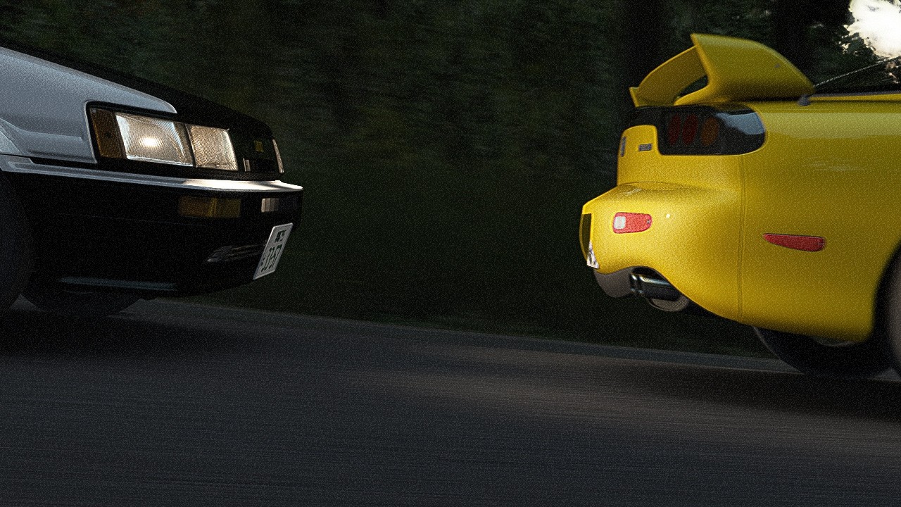 Assetto Corsa Touge: Touge Life 3 in the Stock AE86