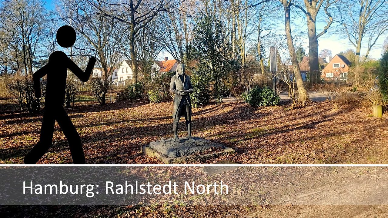 Der Geher in Hamburg: Rahlstedt Nord
